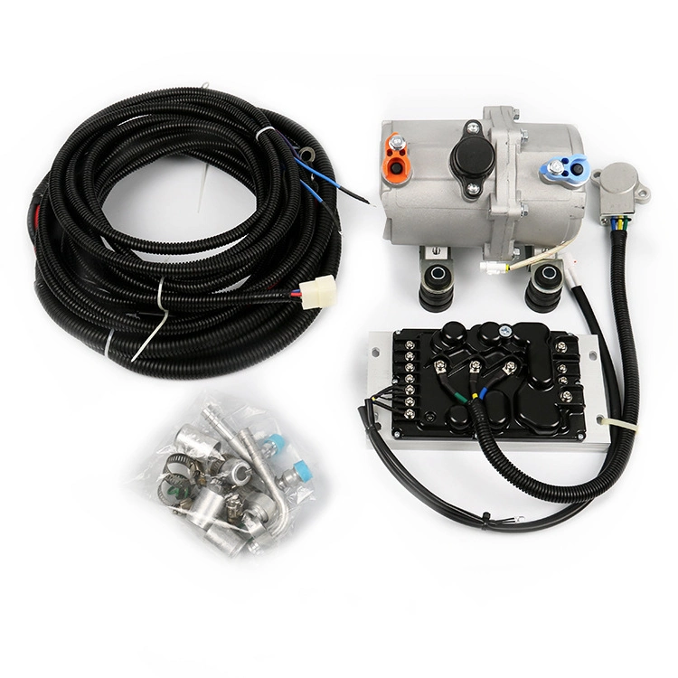 Universal Car 12 Volt AC 24V Air Conditioning 12V Electric DC Compressor Electric AC Compressor Apu Part