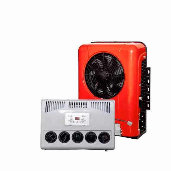 Автоматический кондиционер 12 В 24 В электрический грузовик кондиционер для автомобиля 12 В постоянного тока кондиционер